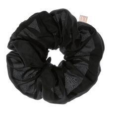 Супер об'ємна резинка для волосся MON MOU® SILK VOLUME SCRUNCHIE (чорна) 1 шт