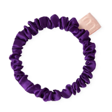 Тонка резинка для волосся MON MOU® SILK SLIM SCRUNCHIE (фіолетова) 1 шт