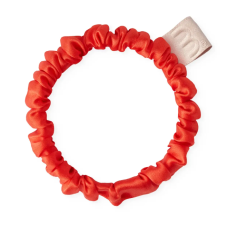 Тонка резинка для волосся MON MOU® SILK SLIM SCRUNCHIE (темно - помаранчева) 1 шт