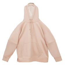 Б'юті-худі MON MOU® SOFT SILK BEAUTY HOODIE nude, oversize  M/L